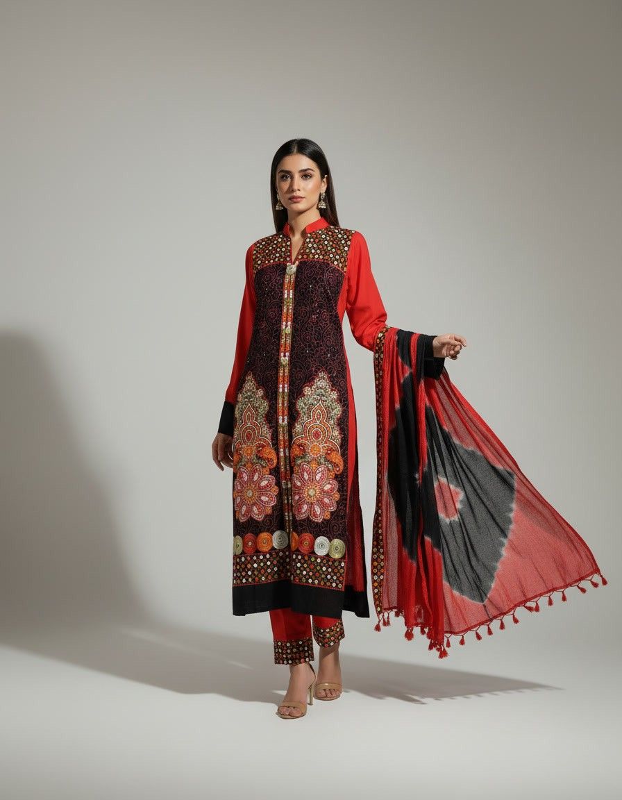 Satrangi Heritage Suit - Image 2