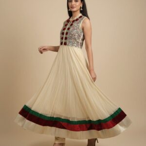 Beige Radiance Embroidered Set